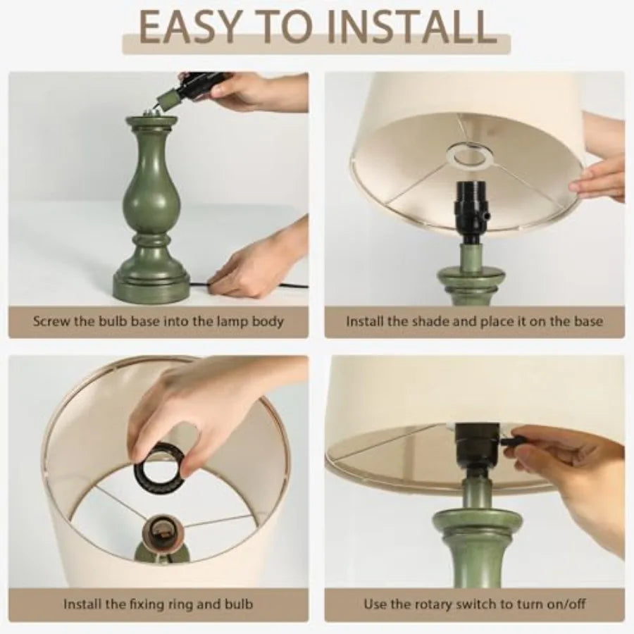 Rustic Farmhouse Table Lamps