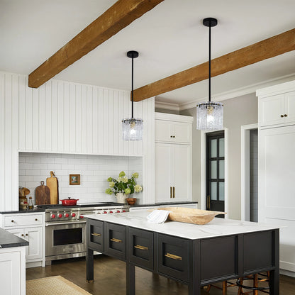 Crystal Glass Pendant Lamp