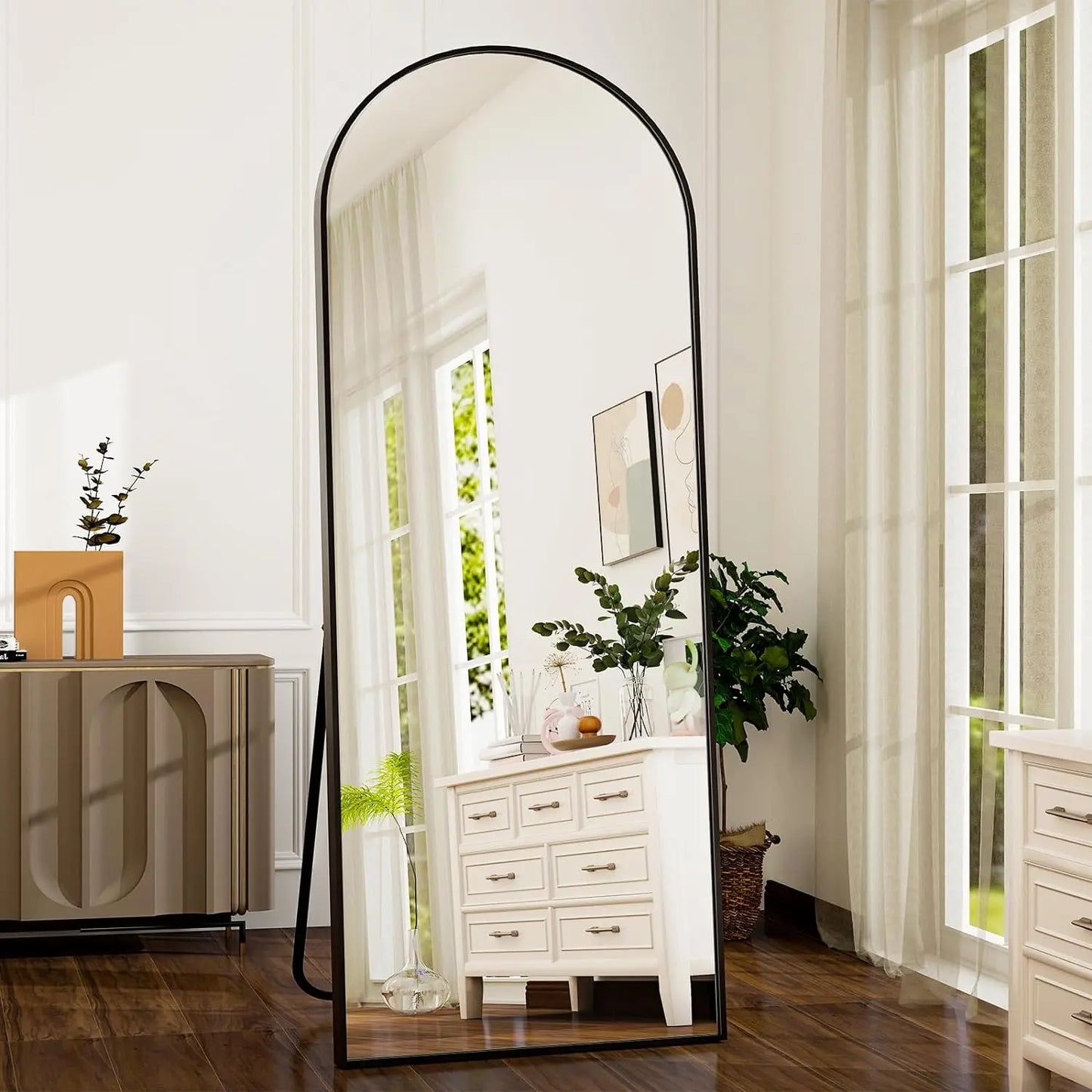 Arched Full-Length Mirror