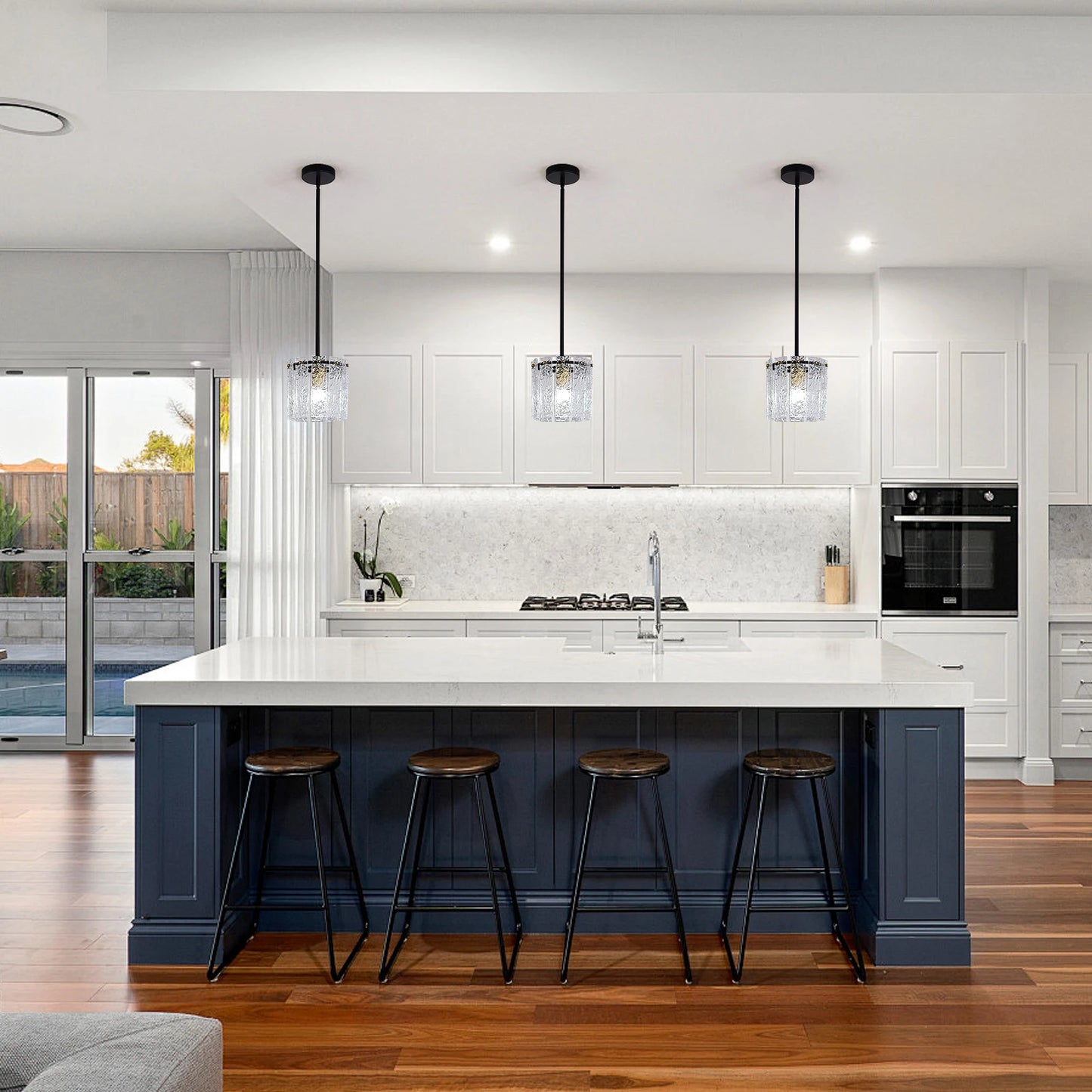 Crystal Glass Pendant Lamp