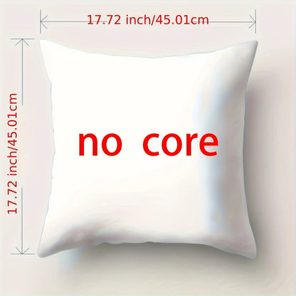 4pcs Natural plant leaves digital printing pillow cover Short plush Suitable living rooms bedrooms sofas throw cushion cover